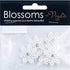 AussieSuperStore Art & Craft Essentials Lace Flower Star Daisy Diamante Pearl Lace Flower Star Daisy Diamante Pearl  | Artificial Flower Party Decoration 9323823186227 FLL01